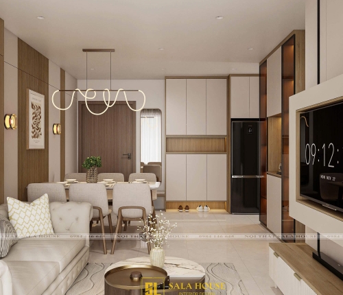 Dự án thi công nội thất căn hộ cao cấp Sun Cosmo - Panoma