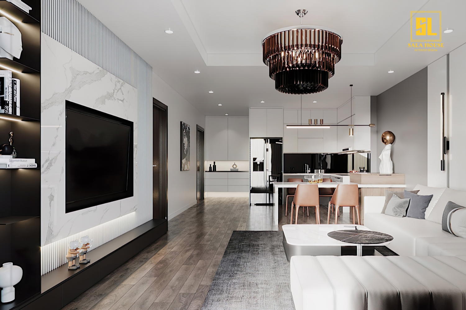 6 phong cách thiết kế nội thất căn hộ được ưa chuộng nhất 2023