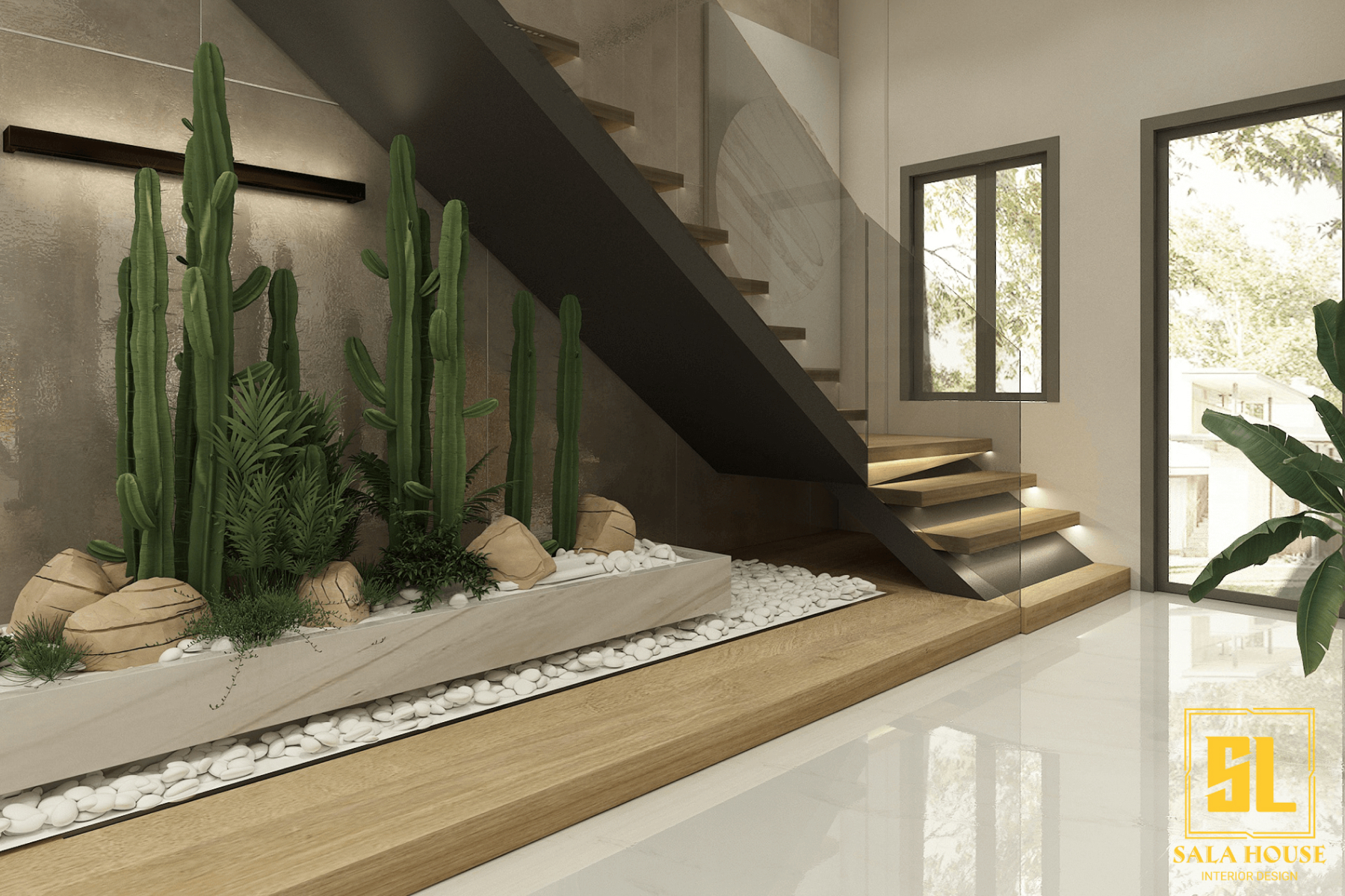 Sala House mách bạn những cách thiết kế gầm cầu thang ấn tượng